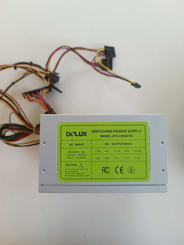 Продается Блок Питания DELUX 450W Продается Блок Питания DELUX 450W