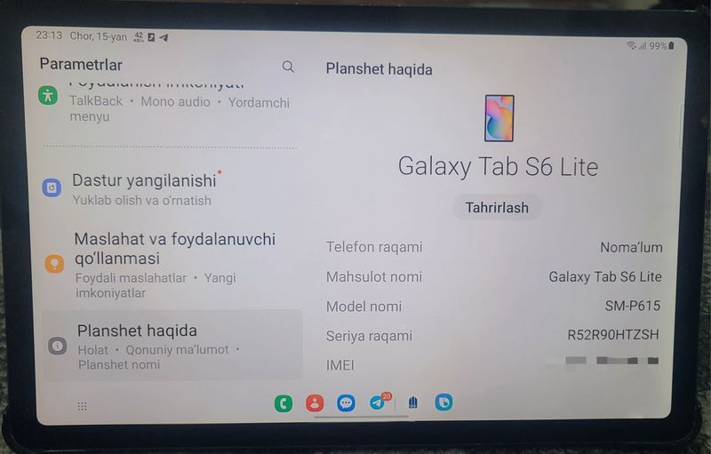 Samsung Tab S6 Lite