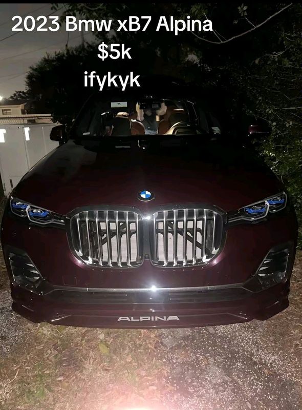 BMW x7 Alpina satiladi