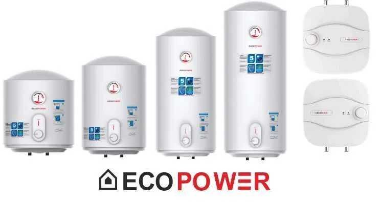 Водонагреватель ECOPOWER 10L, 15L, 30L, 50L, 80L, 100L