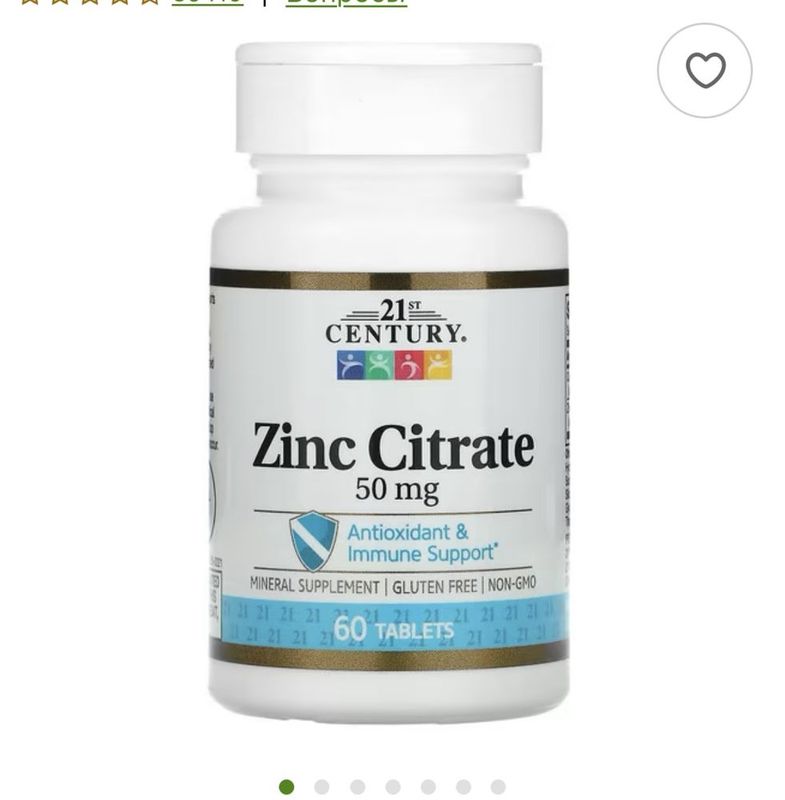 Zinc citrate immunitet uchun