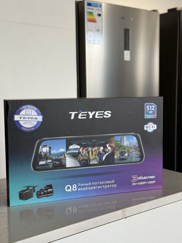 Teyes registrator Q8 3 в 1 с официальной гарантией 1 год