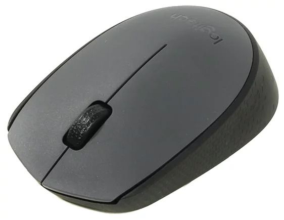 Мышь Logitech M170 Wireless Mouse Black-Grey