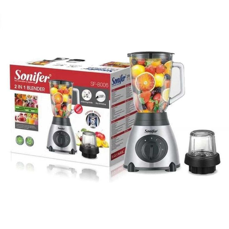 Sonifer 2в1 Новый стационарный Блендер кофемолка blender sf-8006