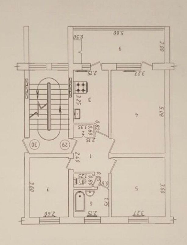 Юабад 18. 3/3/4. Кирпич. 2/6 балкон