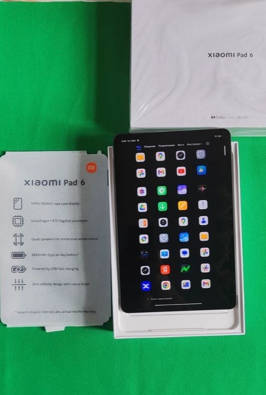 Mi pad 6 8/256 планшет Mi pad 6 8/256 планшет