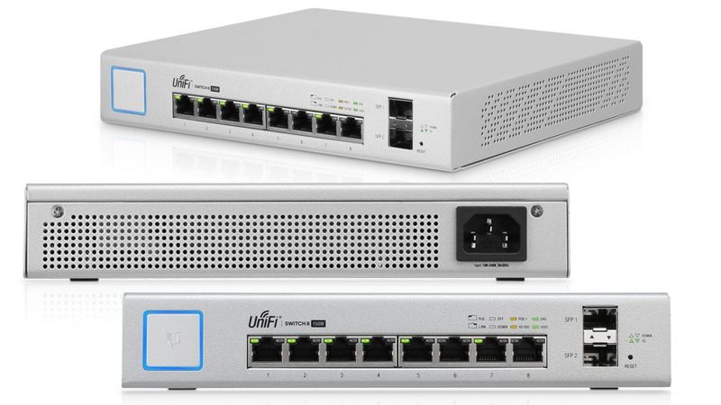 Ubiquiti switch 8-150w