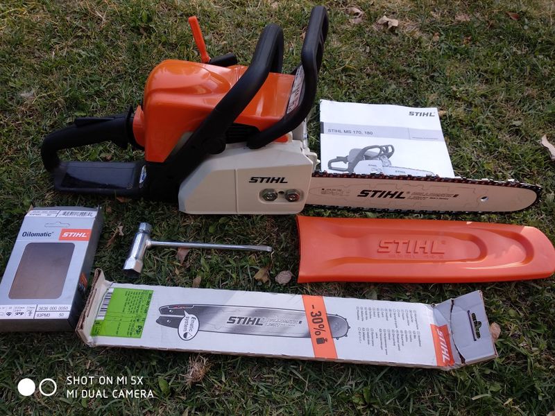 Бензопила stihl MS180 цена 300$ Германия