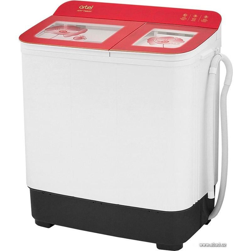 Стиральная машина ARTEL TG 60F — с ярким бело-красным оформлением Стиральная машина ARTEL TG 60F — с ярким бело-красным оформлением