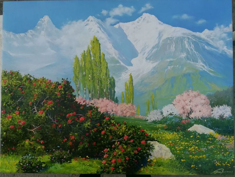 Картина. Барельеф. rassom. Художник. Портрет.