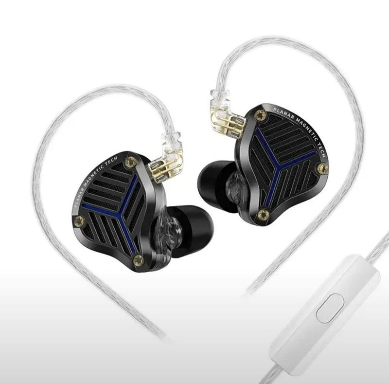 KZ PRX with mic. IEM планарные наушники. KZ PRX with mic. IEM планарные наушники.