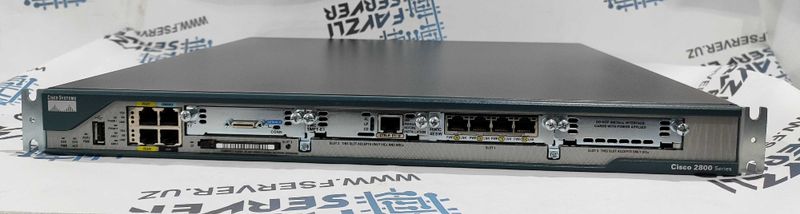 Продам маршрутизатор Cisco 2801 + VWIC-1MFT-E1, HWIC-1T V02, HWIC-4ESW