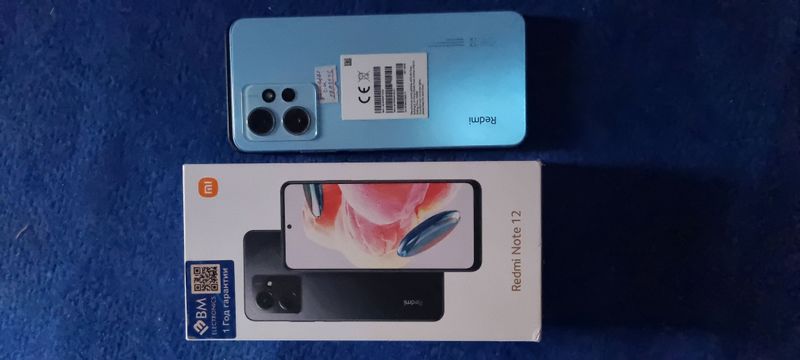 Redmi Note 12 blue