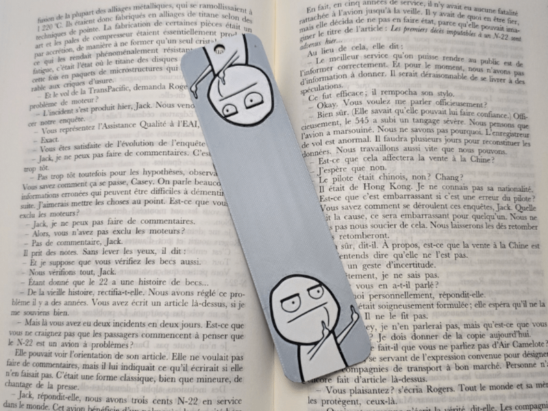 3D рельефная закладка для книг