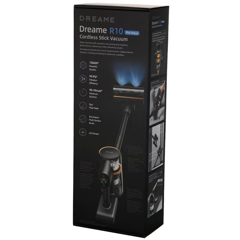 Dreame R10 Pro Aqua — пылесос с влажной уборкой