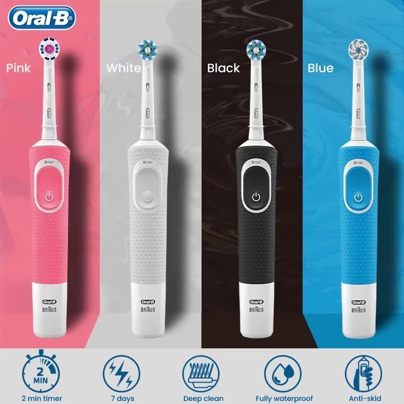 Электрическая зубная щетка Oral-B Vitality CrossAction Blue D100.413. Электрическая зубная щетка Oral-B Vitality CrossAction Blue D100.413.