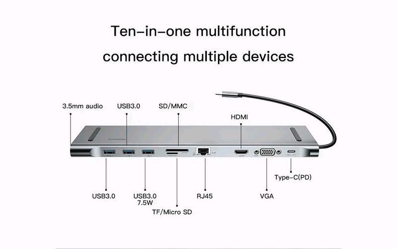 Продается USB Hub Baseus 10в1 Продается USB Hub Baseus 10в1