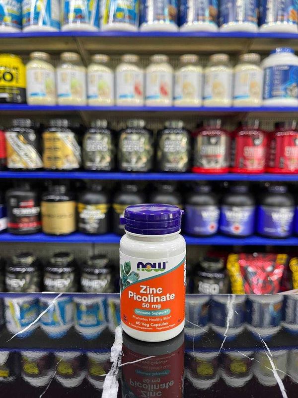 NOW Zinc Picolinate 50mg 60caps NOW Zinc Picolinate 50mg 60caps