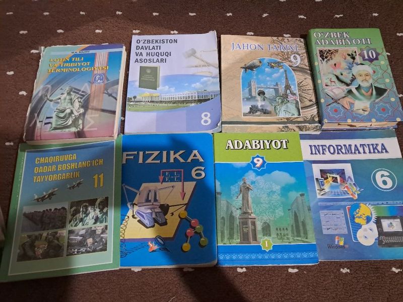 Maktab va boshqa kitobla Maktab va boshqa kitobla
