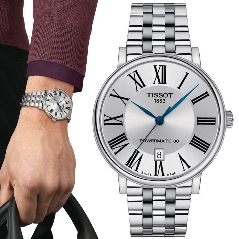 Оригинальные TISSOT Gent новые механические часы Оригинальные TISSOT Gent новые механические часы