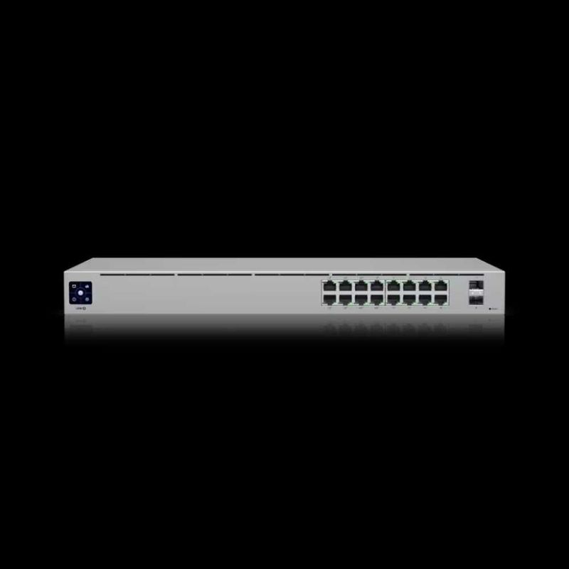 Управляемый коммутатор Ubiquiti UniFi Switch 16 PoE USW-16-POE-EU Управляемый коммутатор Ubiquiti UniFi Switch 16 PoE USW-16-POE-EU