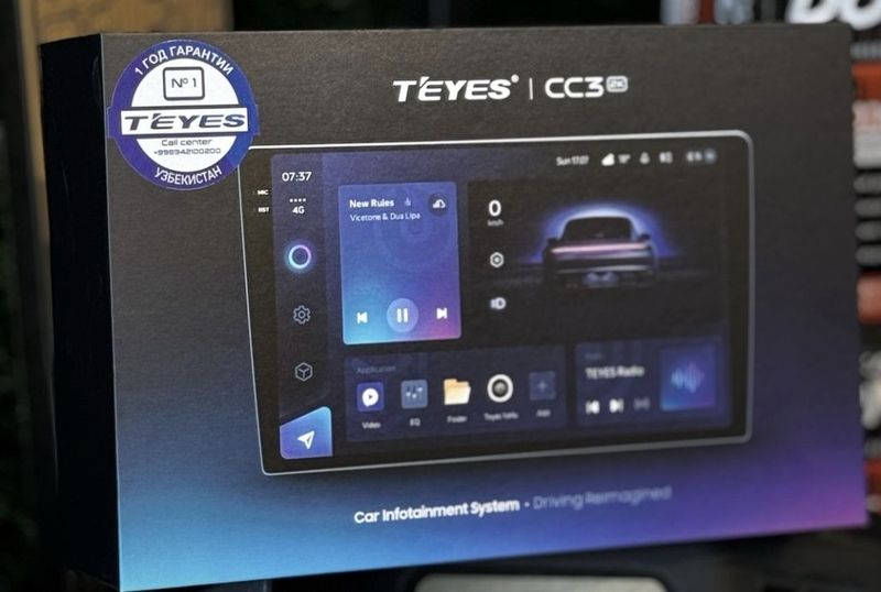 TEYES CC3 2K 4/64 GB официалный с гарантии.состояние идеалное+камера