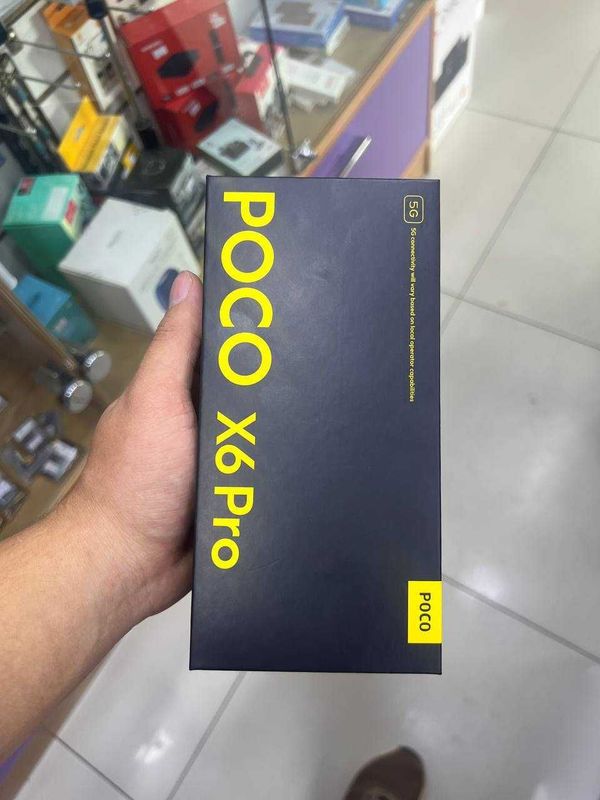 POCO X6 Pro 5G / RAM = 512 GB / ROM = 12+6 GB