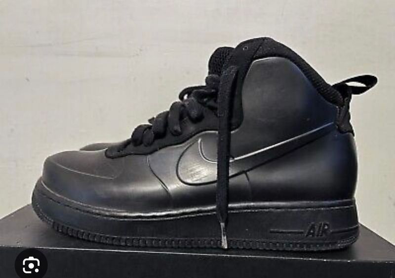 Nike air force 1 foamposite black