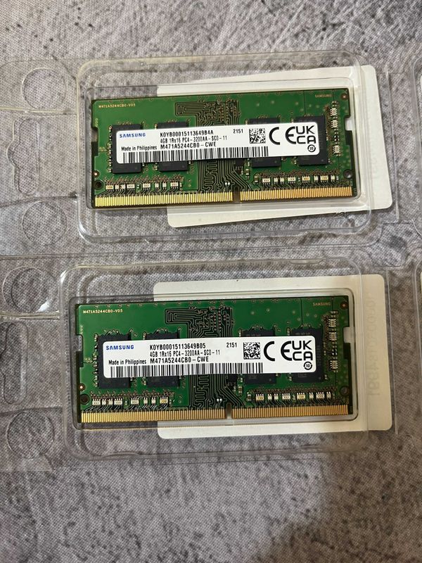 SAMSUNG DDR4-3200MHz 2*4GB RAM ОЗУ для ноутбука