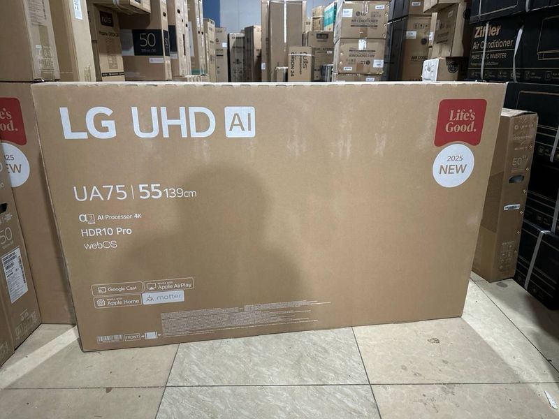 Новинка Телевизор LG55UA75009LA New 2025 Model От официального дилера Новинка Телевизор LG55UA75009LA New 2025 Model От официального дилера