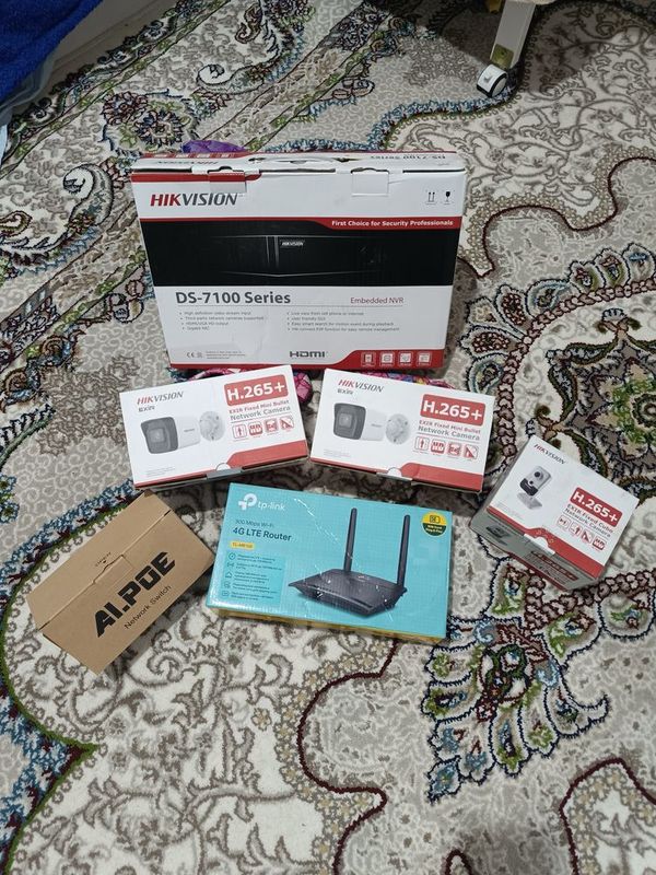 Hikvision Ip kamera (video)4MP full komplekt Камера видео наблюдения Hikvision Ip kamera (video)4MP full komplekt Камера видео наблюдения