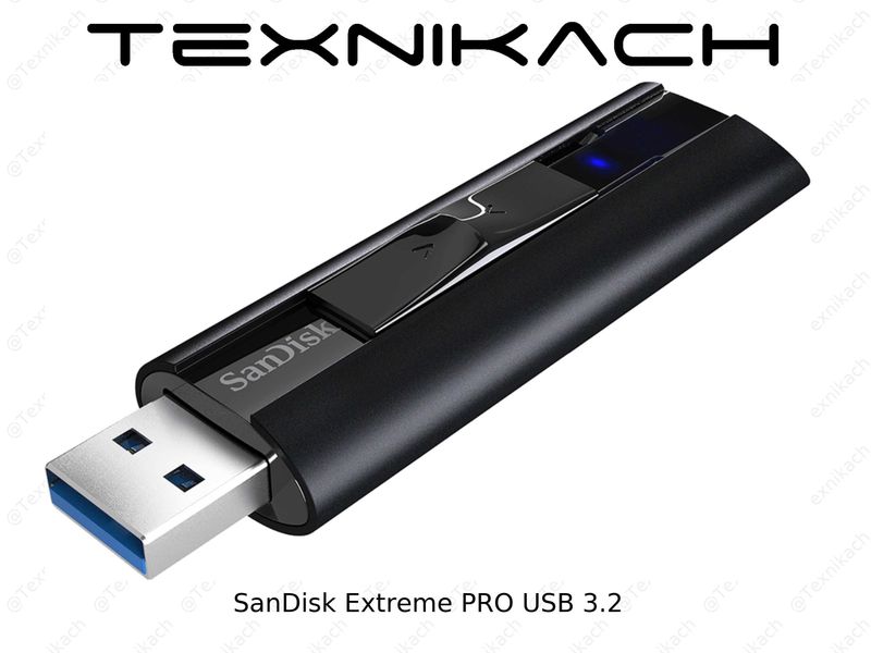 Yangi • SanDisk Extreme PRO USB 3.2 • Dastavka Yangi • SanDisk Extreme PRO USB 3.2 • Dastavka