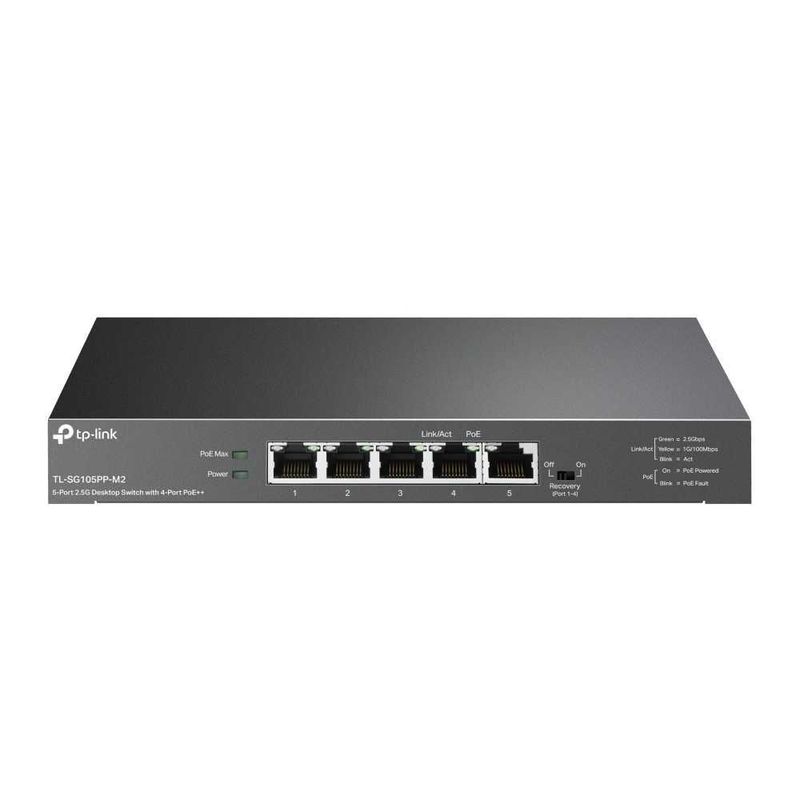 TL-SG105PP-M2 PoE коммутатор TP-LINK