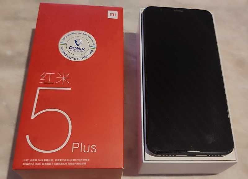 Redmi 5 Plus 4/64 GB с коробкой Redmi 5 Plus 4/64 GB с коробкой