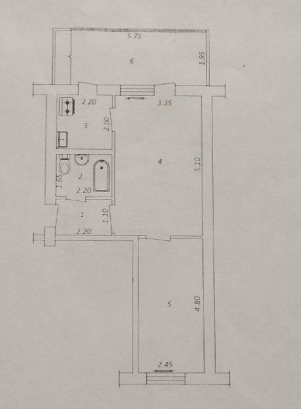 Срочно 2комнатная Академ Городок IT park Кирпичный дом Балкон 2х6