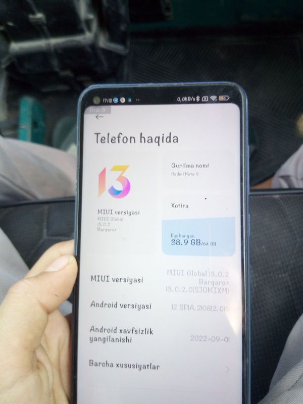 Redmi note 9 kelishamiz Redmi note 9 kelishamiz