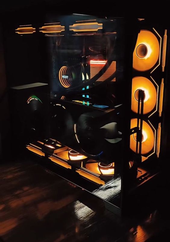Kompyuter full komplekt I7-13700K, Aourus Master 5070ti bazada