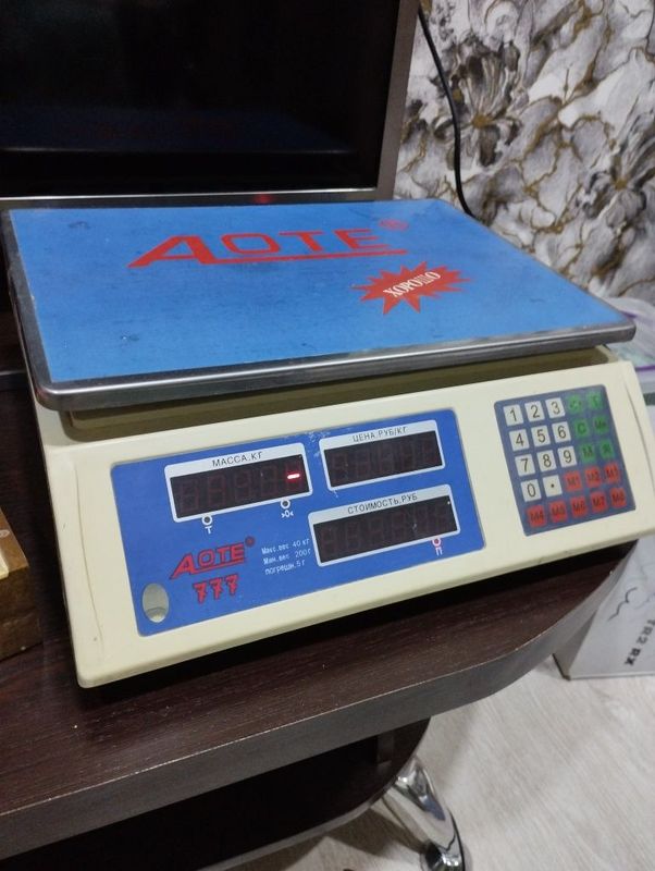 Весы торговые до 40 кг