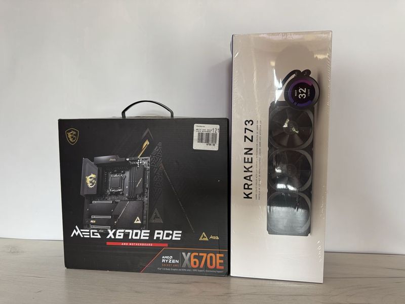 Комбо MSI MEG X670E Ace | NZXT Kraken Z73 360mm