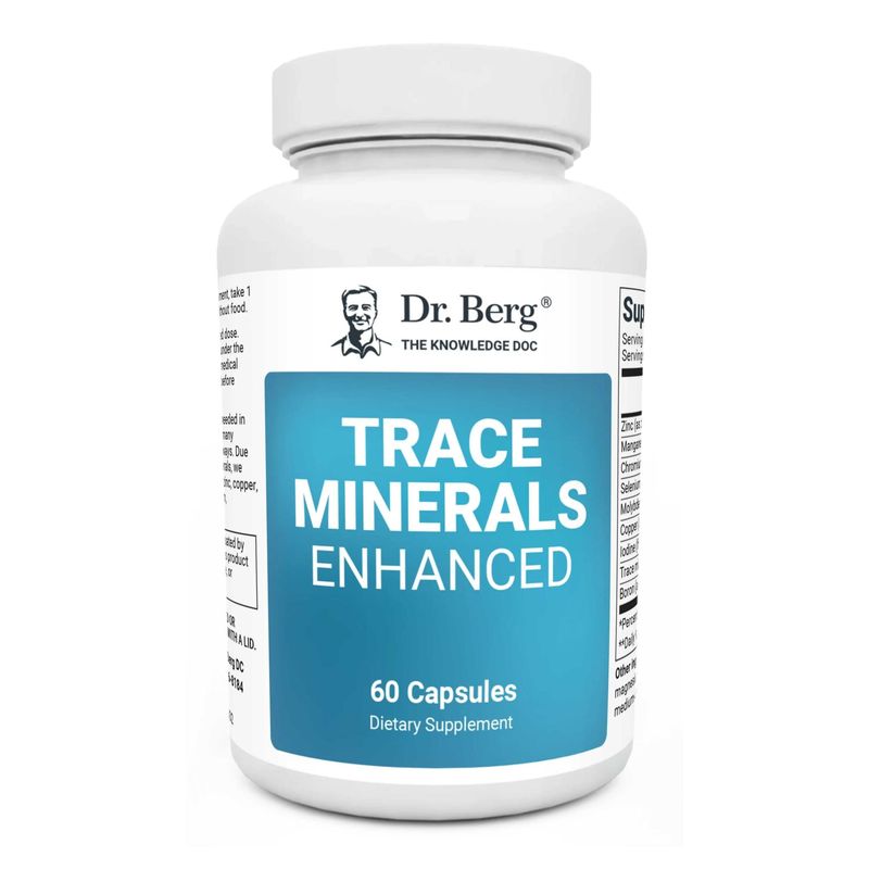 Dr Berg Trace Minerals Enhanced Complex Dr. Berg микроэлементы