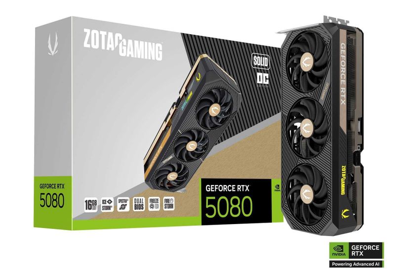 Видеокарта - Zotac Gaming RTX 5080 SOLID 16GB