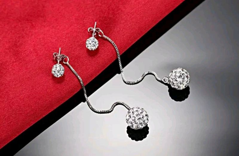 Серьги из стерлингового серебра+бонус Серьги из стерлингового серебра+бонус