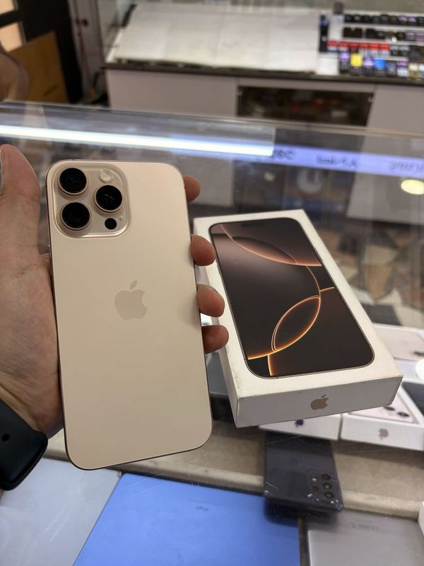 iPhone 16 Pro Max desert yengide iPhone 16 Pro Max desert yengide