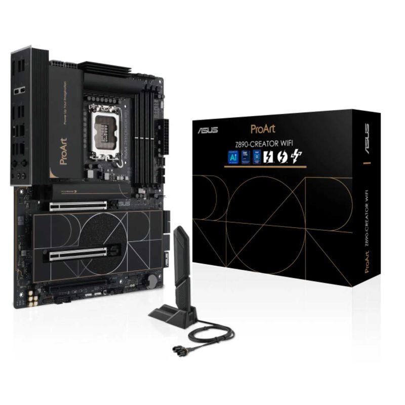 Материнская плата ASUS PROART Z890-CREATOR WIFI Материнская плата ASUS PROART Z890-CREATOR WIFI