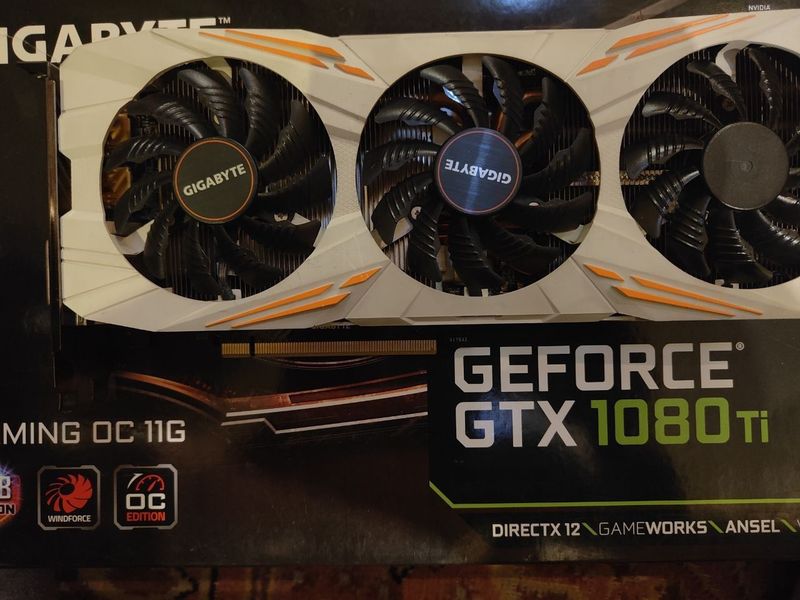 Gigabyte GTX 1080ti Gigabyte GTX 1080ti