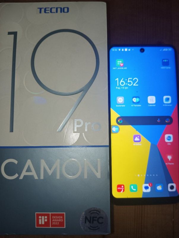 Tecno camon 19 pro