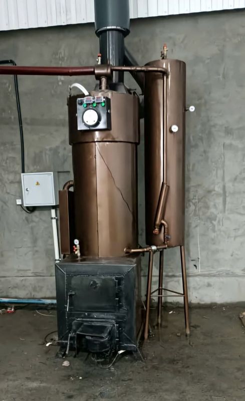 универсальный котел с бойлером для горячей воды универсальный котел с бойлером для горячей воды