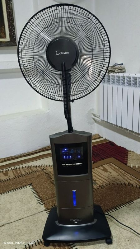 Продаётся напольный вентилятор с микроклиматом Golg view. Продаётся напольный вентилятор с микроклиматом Golg view.