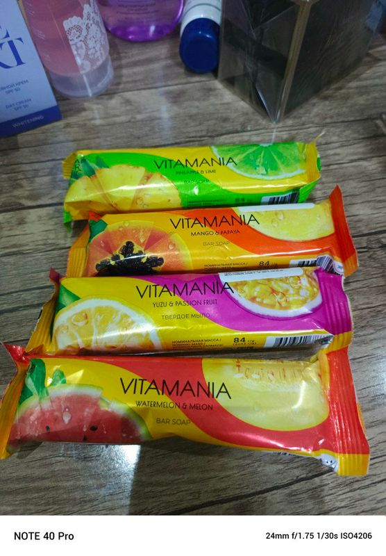 2 talik vitaminlik sovunlar 2 talik vitaminlik sovunlar