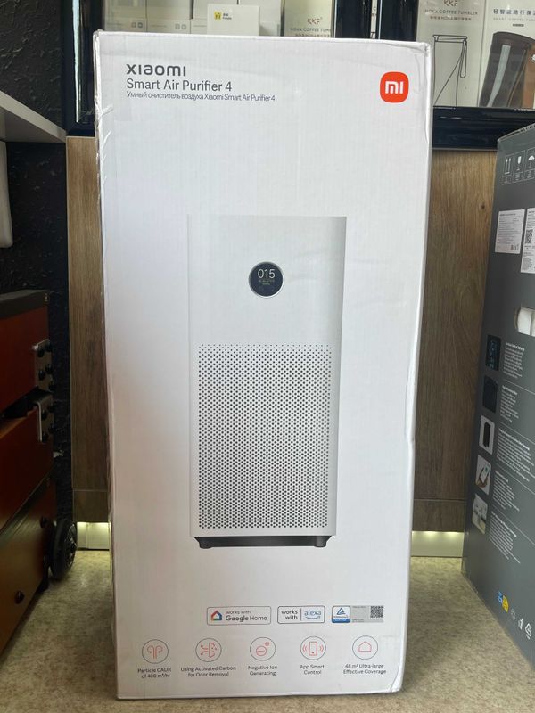 Очиститель воздуха Xiaomi Mi Smart Air Purifier 4 (EU, белый) Очиститель воздуха Xiaomi Mi Smart Air Purifier 4 (EU, белый)